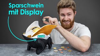 Dieses Smart-Sparschwein zählt dein Geld!