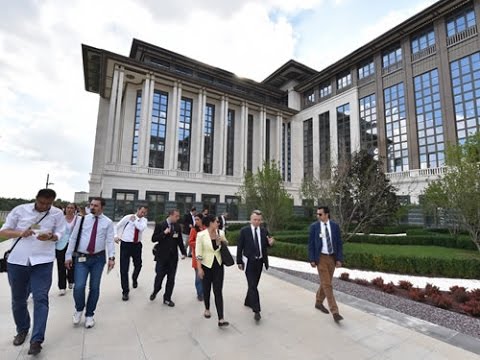 Cumhurbaşkanlığı Külliyesi İdari Binaları Basına Açıldı 03.07.2015