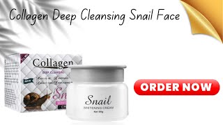 Collagen Deep Cleansing Snail Face Serum (30ml) - কোলাজেন ডিপ ক্লিনজিং স্নেইল ফেস সিরাম