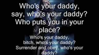 lordi who&#39;s your daddy lyrics