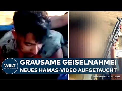 ISRAEL: Verstörendes neues Video aufgetaucht! So grausam wurden die Geiseln von der Hamas entführt