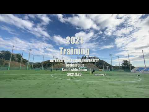 「スモールサイドゲーム」国際武道大学女子サッカー部トレーニングシーン（2021年）