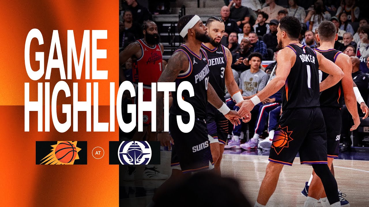 Phoenix Suns Highlights vs LA Clippers | 11-9-25
