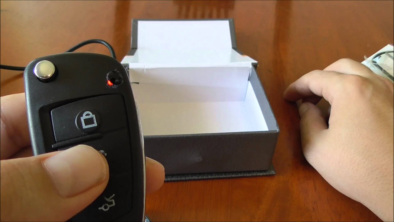CCD S820 COVERT SPY CAM KEY FOB REVIEW