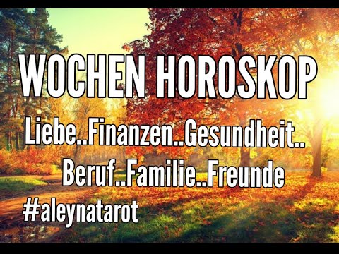 🌸WOCHENHOROSKOP VOM 26 OKT BIS 1.NOV.2020🕺ES WIRD FENOMENAL💃🌸ALEYNA TAROT🌸