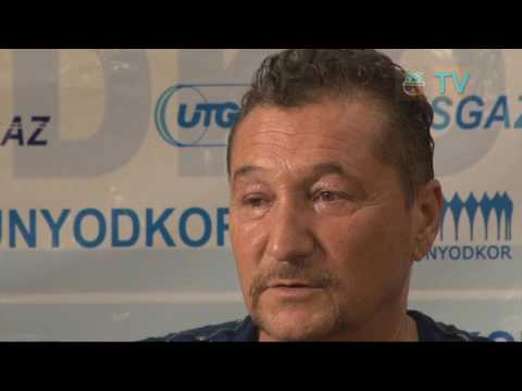 Post-match   press-conference Oleg TYULKIN