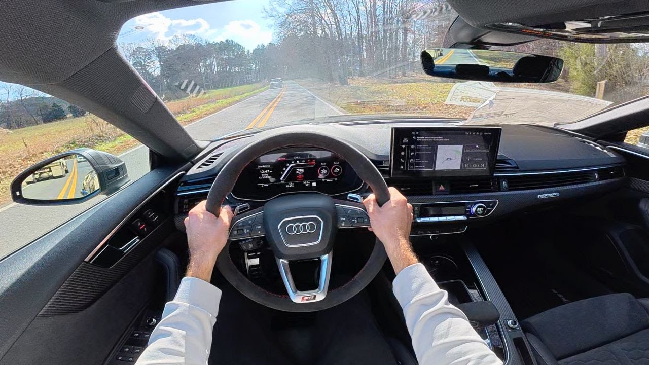 2025 Audi RS5 Sportback Competition: POV Drive ...