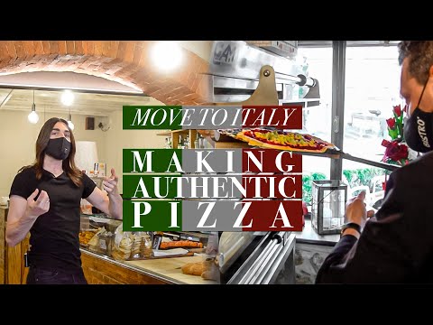 Pizzaria Italiana mostra como fazer Pizza autêntica: MOVE TO ITALY EP11