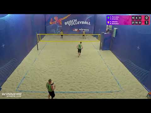 19:15 A.Matvieiev / V.Antoniuk  - A.Zabuha / M.Bedukha|Winners Beach Volleyball