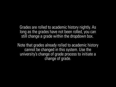 Banner 9 Faculty Grade Entry Tutorial