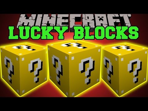 Minecraft mods Lucky Block #1 : Khối màu kì diệu