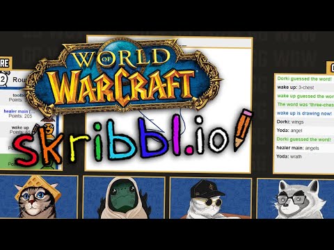 Warcraft Skribbl.IO With Pro Players | Top Minds and Crayons