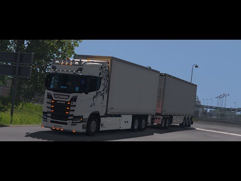 Euro Truck Simulator 2 SCANIA S580 V8
