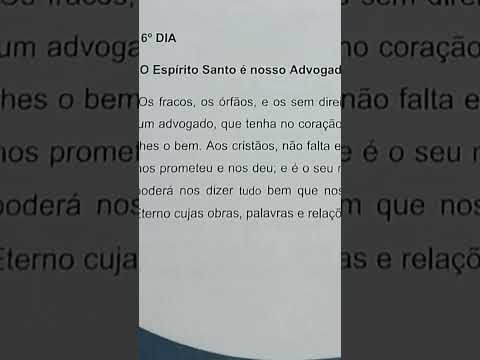 6 Dia da Novena de Santa Elena Guerra.🙏
