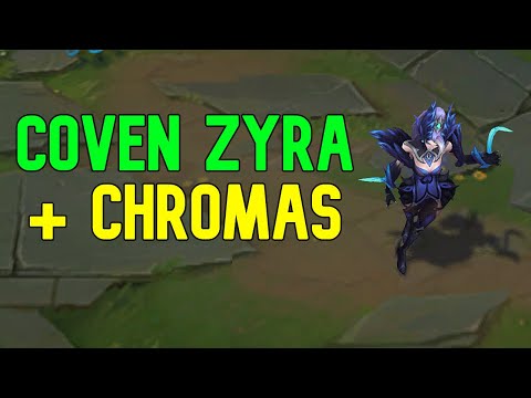 Coven Zyra Skin Showcase | League of Legends