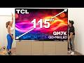 TCL S New 115 QM7K Mini LED TV In The House