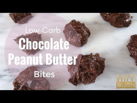 Low Carb Chocolate Peanut Butter Energy Bites | HIITBURN Carb Cycling Recipes