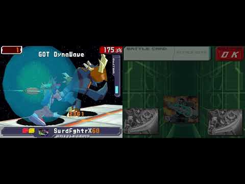 Megaman Starforce 3 Black Ace - Wolf Woods R Boss - S Rank - 1 hp Only - No Damage - CancerNoise