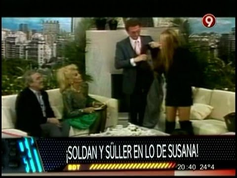 ¡Soldán y Süller en lo de Susana!