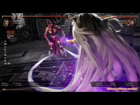 THE LONGEST COMBO IN MK1 - Sindel