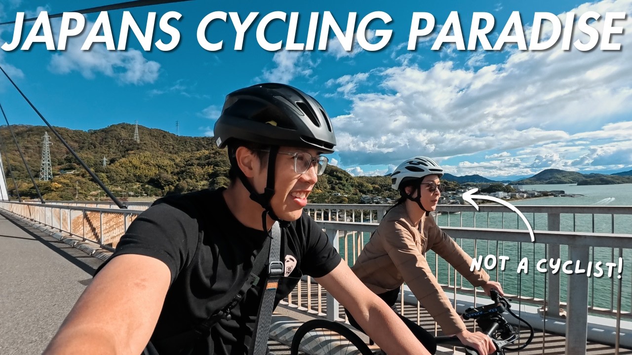 Embark on a thrilling cycling journey across the scenic Shimanami Kaido Expressway.