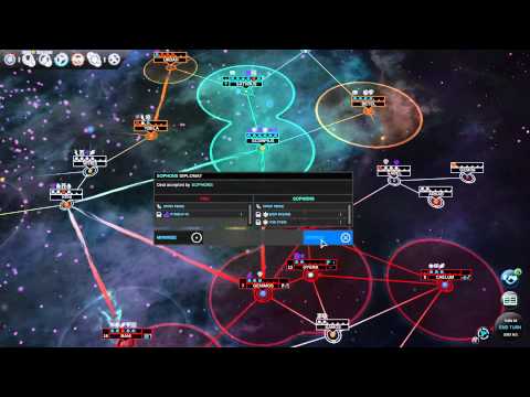 Let's Learn Endless Space: Disharmony - United Empire - Episode 5 - Mapping The Galaxy