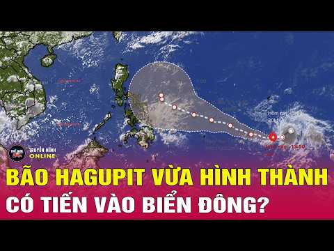 Bão Hagupit vừa hình thành ở tây bắc Thái Bình Dương, có vào Biển Đông?