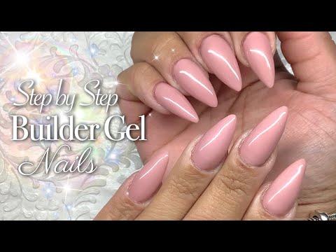 How To: Builder Gel Nails | Sculpting with Hard Gel | Hard/Builder Gel Nails Tutorial