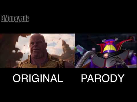 Disney/Pixar's AVENGERS: INFINITY WAR Side-By-Side w/ Original Trailer
