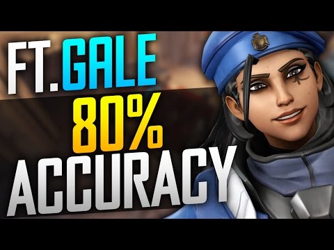 80% ACCURACY ANA - Best Ana God Gale Adelade (Overwatch)
