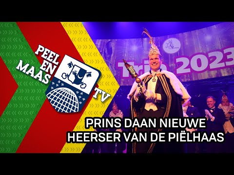 Prins Daan nieuwe heerser De Piëlhaas - 16 januari 2023 - Peel en Maas TV Venray