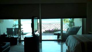 preview picture of video 'Magic window shades at the Grand Velas Riviera Maya'
