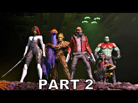 GUARDIANS OF THE GALAXY Walkthrough Gameplay Part 2 - A RISKY GAMBLE (PS5)
