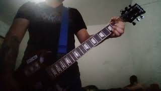 the casualties guitar cover down and out