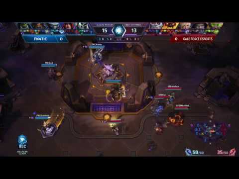 HGC Western Clash Day #1 Fnatic vs. Gale Force Esports game 1