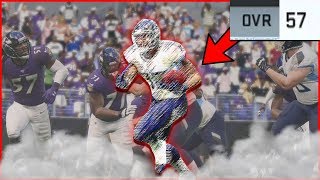 Using The Lowest Rated Running Back In The Game... He's Lowkey A Glitch! (Madden 20)