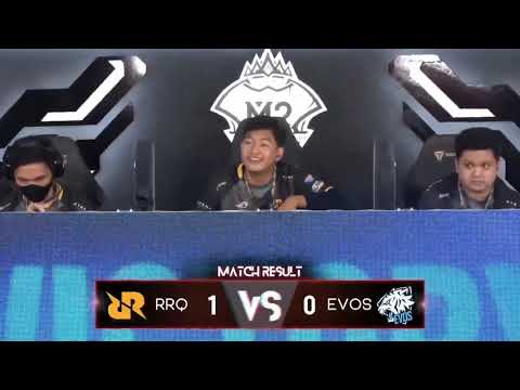 RRQ Vs EVOS [ Game 1 ] | M2 World Championship | RRQ Hoshi Vs EVOS SG | Mobile Legends Bank