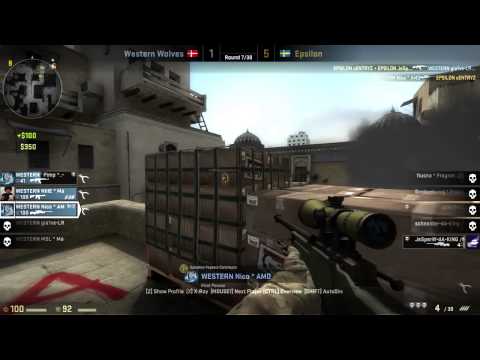 Western Wolves vs Epsilon  - RAW Match Highlight - DreamHack Summer 2013 CS:GO