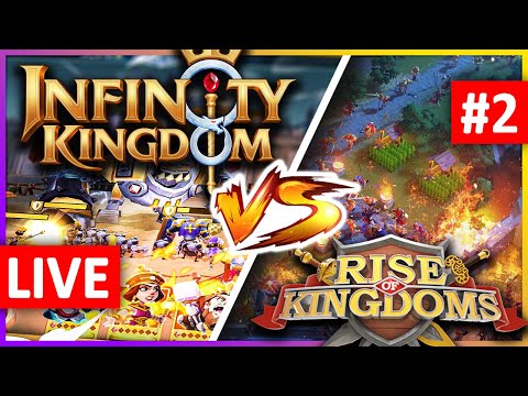 , title : 'Infinity Kingdom VS Rise of Kingdoms: Let's Test! #2 🔴 LIVE'