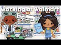 Working At Walmart ANGRY CUSTOMER WITH VOICE II Toca Boca Roleplay