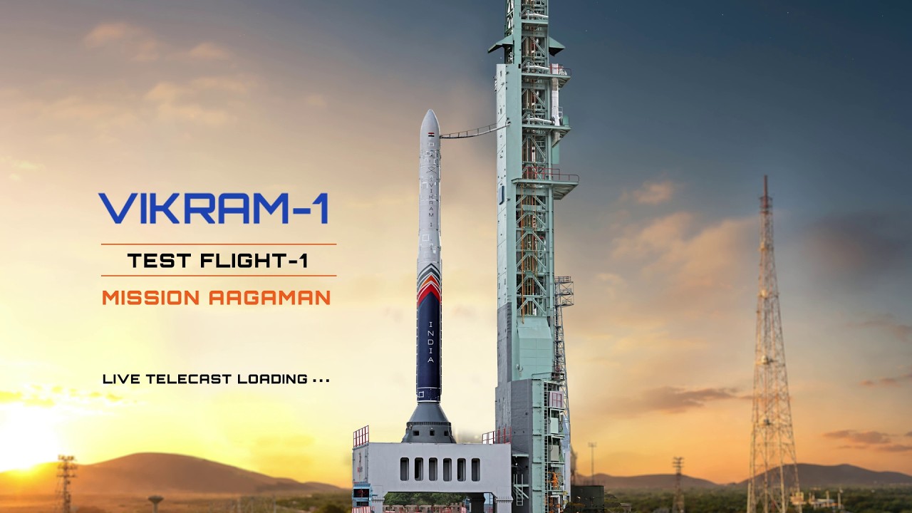 Skyroot's Vikram-1 Makes History, Becomes India's First Private Orbital Rocket