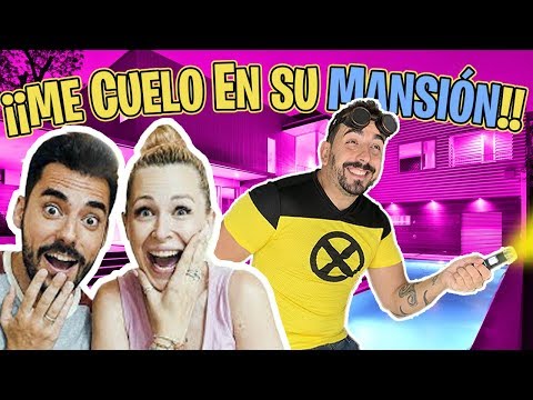 ME CUELO en la MANSION de FAMILIA CARAMELUCHI *ME BAÑO a escondidas EN LA PISCINA*