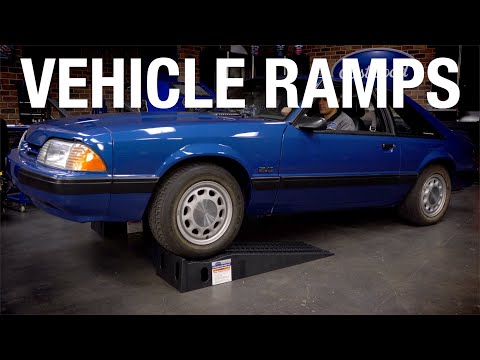 PERFECT Ramps for Oil Changes and Under Car Maintenance - Detachable and One Piece Ramps! Eastwood