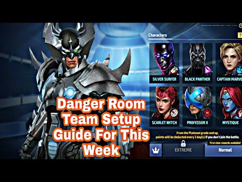 Danger room team setup guide for this week - marvel future fight