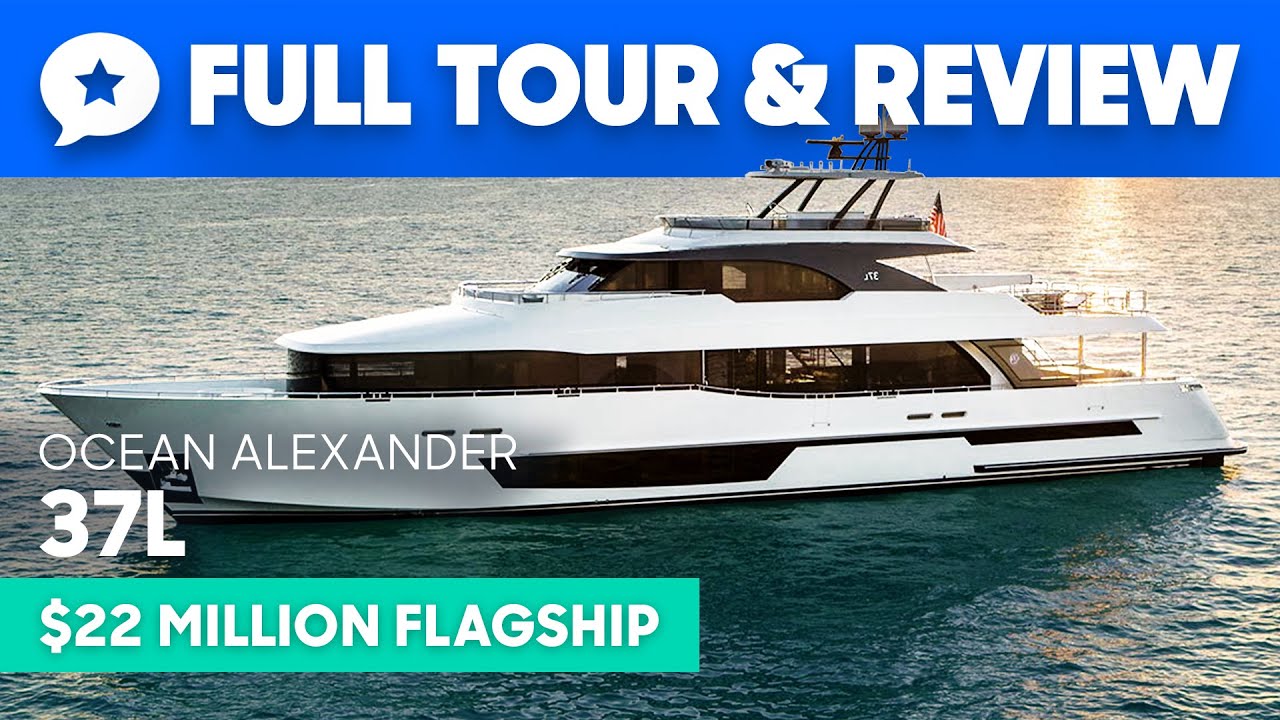 Ocean Alexander 37L Yacht Tour & Review