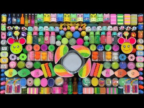 MIXING ALL MY STORE BOUGHT SLIME !!! Satisfying Slime Smoothie Video #938