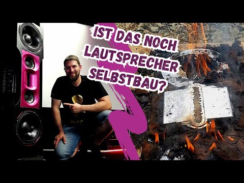 Der MLV, mein Heimkino Standlautsprecher! Selbstbaulautsprecher mit AMT und Alu-Waveguide!