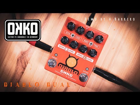 OKKO Pedals Diablo Dual 2022 Orange and Black image 10