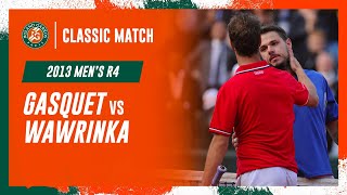 Richard Gasquet vs Stan Wawrinka - 2013 | Roland-Garros Classics