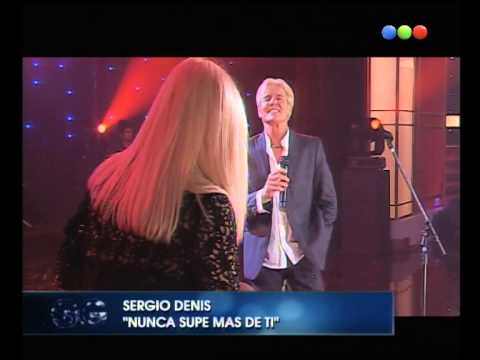 Sergio Denis canta "Nunca supe más de ti" -Susana Giménez